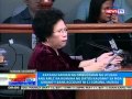 NTG: Sen. Defensor-Santiago at   Ombudsman Morales, nagkasagutan