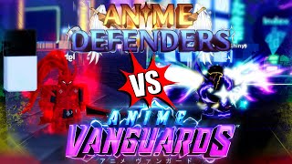 Anime Defenders Vs Anime Vanguards 2แมพนี้เลือกแมพไหนมากกว่ากัน!?