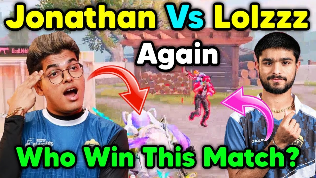 Jonathan vs Lolzzz gaming again tdm challenge 🔥 Who win this match 🇮🇳 ...