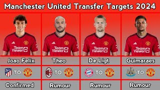 Manchester United Transfer 2024 ~ Confirmed & Rumours With Felix & Bijlow ~ Update 31 May 2024