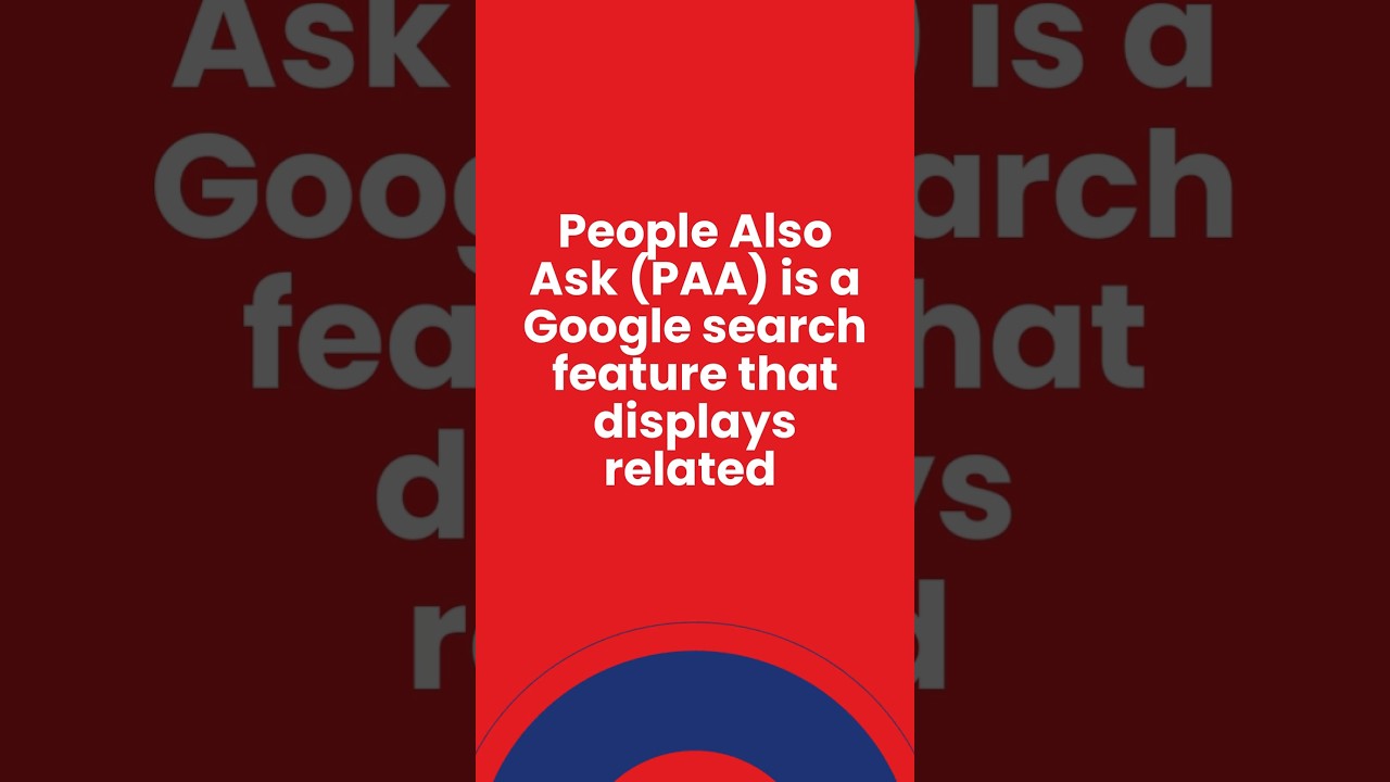 Day 42 - People Also Ask | Learn SEO terms with FlyingElephantDigital 