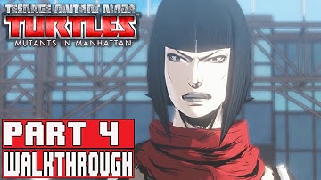 Teenage Mutant Ninja Turtles Mutants in Manhattan Gameplay Walkthrough Part 4 Karai No Commentary