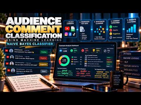 Audience Comment Classification with Machine Learning | Naive Bayes NLP