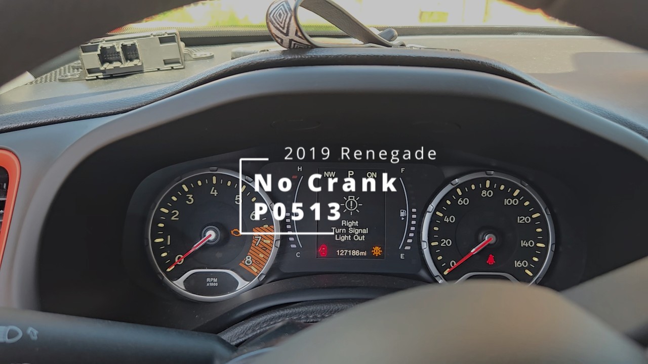 2019 Jeep No Start P0513