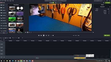 Reversing a video clip in Camtasia
