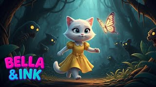 The Epic Quest to Find Bella The Cute Cat in a Dark Forest🦋”#cat  #animalworld #adventure