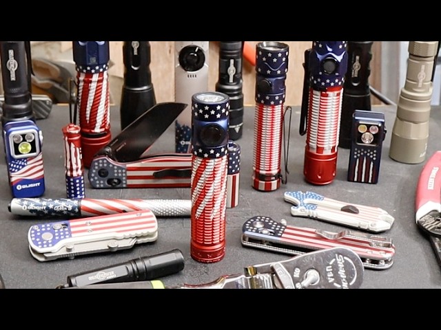 olight 記念　ブルーダイヤモンド　レッドダイヤモンド Happy 4th of July China! And Happy Independence Day America