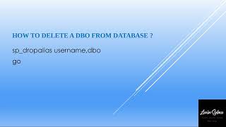 Sybase How to delete a dbo from database Net Worth