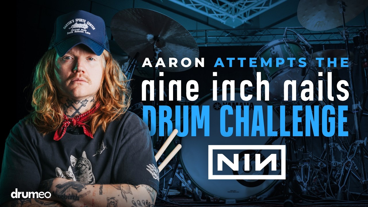 Aaron Gillespie vs. The Nine Inch Nails Drum Challenge