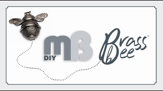 Brass Bee Door Knocker - Product Animation #savethebees