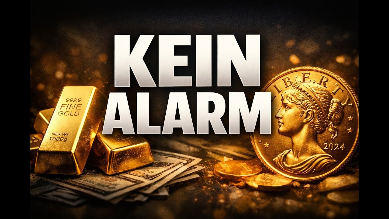Gold fällt – warum ich völlig ruhig bleibe!