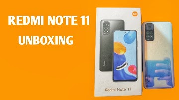 Redmi Note 11 Global Unit Unboxing And First Impressions⚡NOTE-able Upgrade