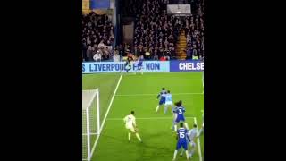 Thiago Silva’s goal to make it Chelsea 1-1 Man City