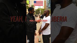 🇺🇸🇱🇷 How Liberians feel about Black Americans? #shorts #africa