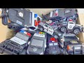 Black Color Police Car Collection 黒いパトカーの坂道走行