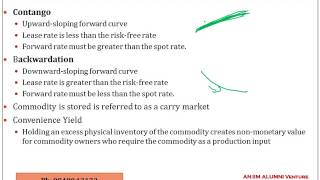 Commodity Forwards and Futures