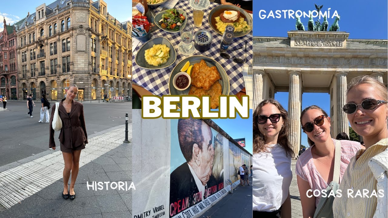 UNA SEMANA EN BERLIN CON MIS AMIGAS; no me esperaba a esto!! 🇩🇪