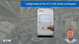 Soft starter S711 Quick Setup using the keypad screenshot 1