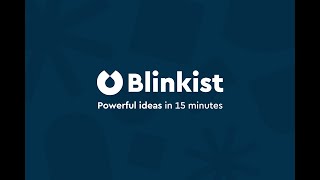Blinkist β book summaries at your fingertips