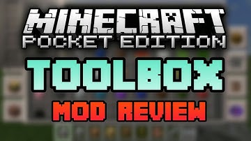 BEST MCPE MOD AND LAUNCHER EVER !! - ToolBox For MCPE Launcher Review - Minecraft PE 0.14.2