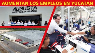 Inauguración De La Maquiladora De Augusta Sportwear Brands En Yucatán