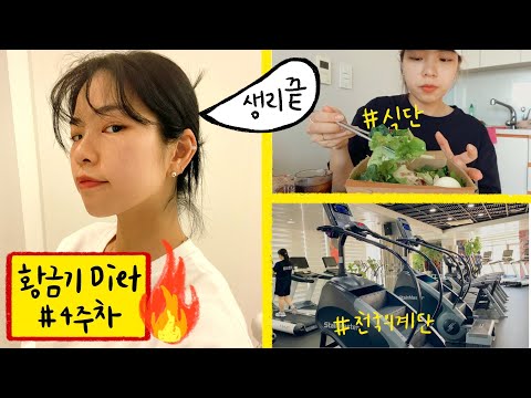 막먹어도 오히려 훅훅 빠지는 <strong>황금기</strong> <strong>다이어트</strong>🔥 [인생찐막다이어트] #4주차