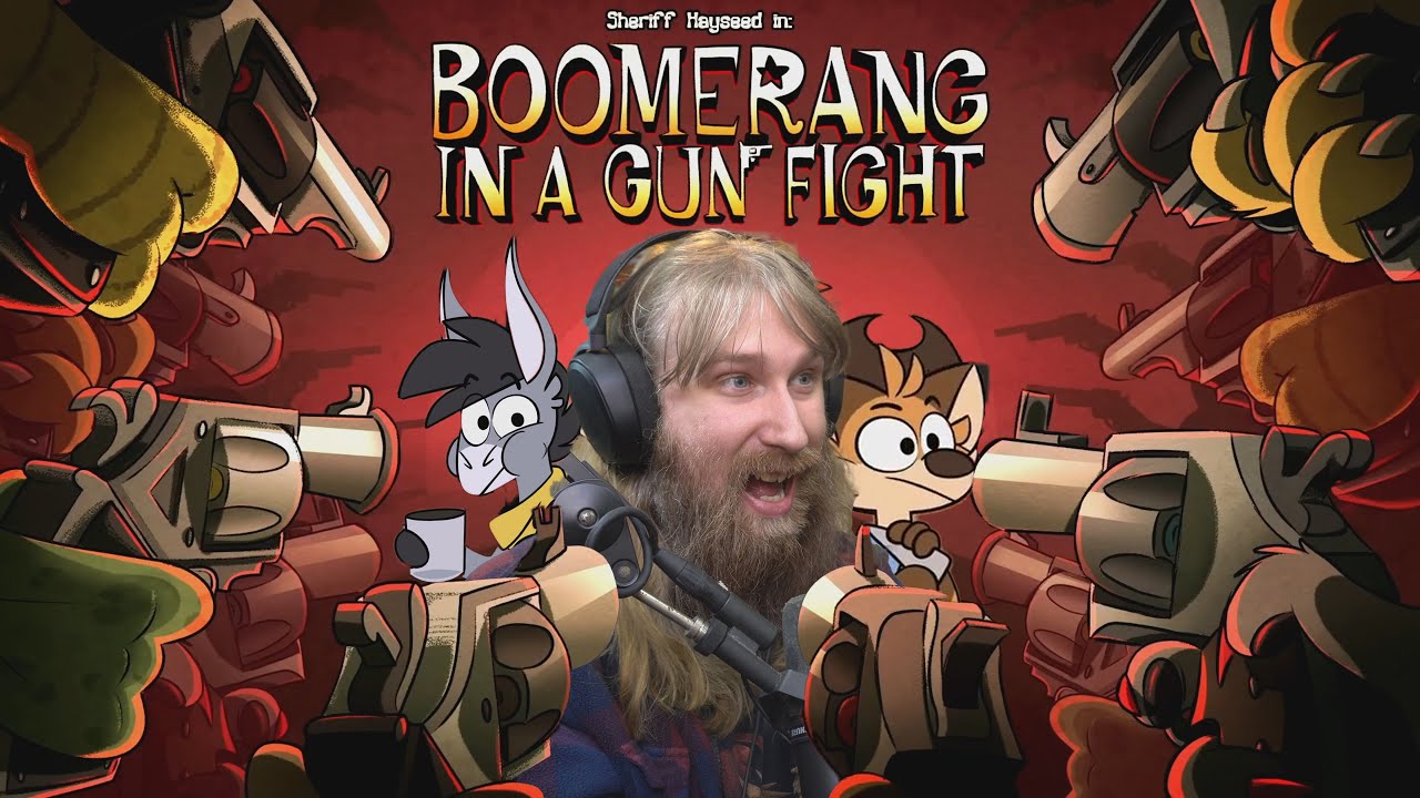Райан реагирует на бумеранг в перестрелке! — Шериф Хейсид из Пиэмейшнс
