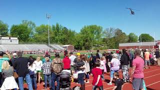 Helicopter Easter Egg drop FBC Heber Springs 2019