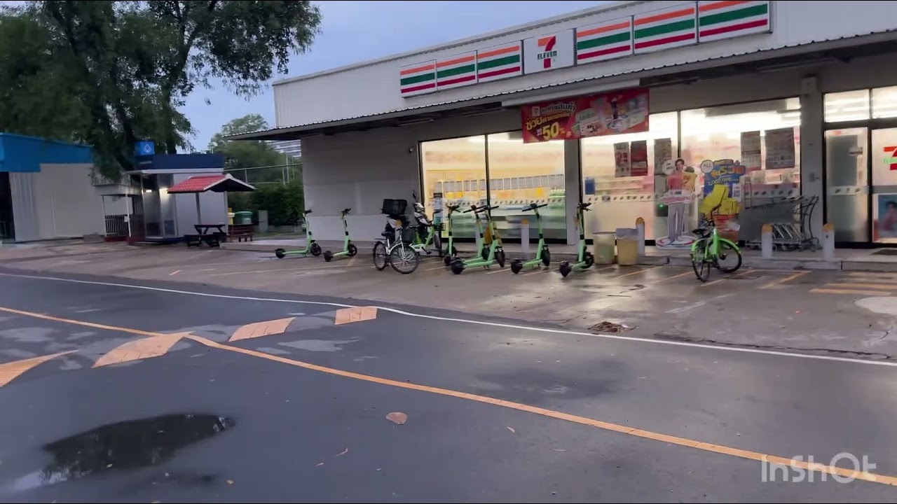 #how is AIT campus? #walkthrough#morning #peace #health #healthy lifestyle#study #thailand #7/11#how