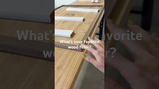 The best wood filler is actually just gorilla glue!!