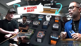 Selling 24 Luxury Watches At Iwjg Miami Watch Show