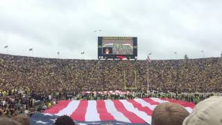 A-10C Warthog flyover at Michigan Stadium