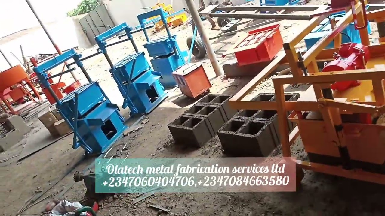Nigeria Block making/moulding machine