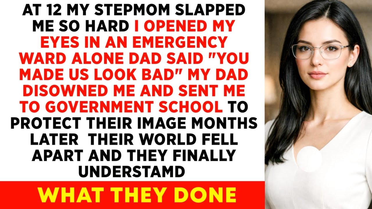 At 12, My Stepmom Slapped Me So Hard I Opened My Eyes In An Emergency Ward Alone. Dad Said, “You…
