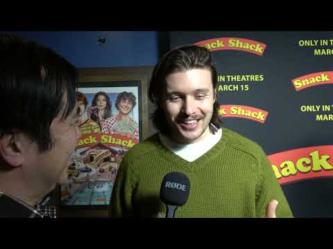 Nick Robinson Carpet Interview at Snack Shack Premiere