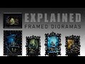 I make epic boxed WARHAMMER DIORAMAS in a frame - like a renaissance painting!