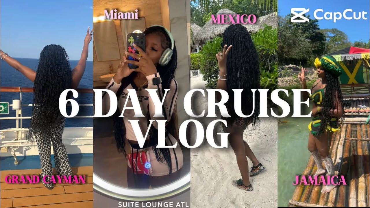 6 DAY CARNIVAL HORIZON CRUISE VLOG🛳️Spring break trip💕 (Miami ,Mexico, Jamaica , Grand Cayman)|