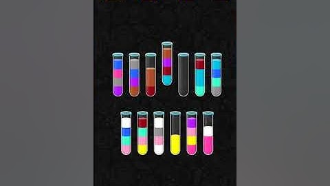 Color Water Sort 3D level 196 - 3 Stars | Gameplay Mobile Games