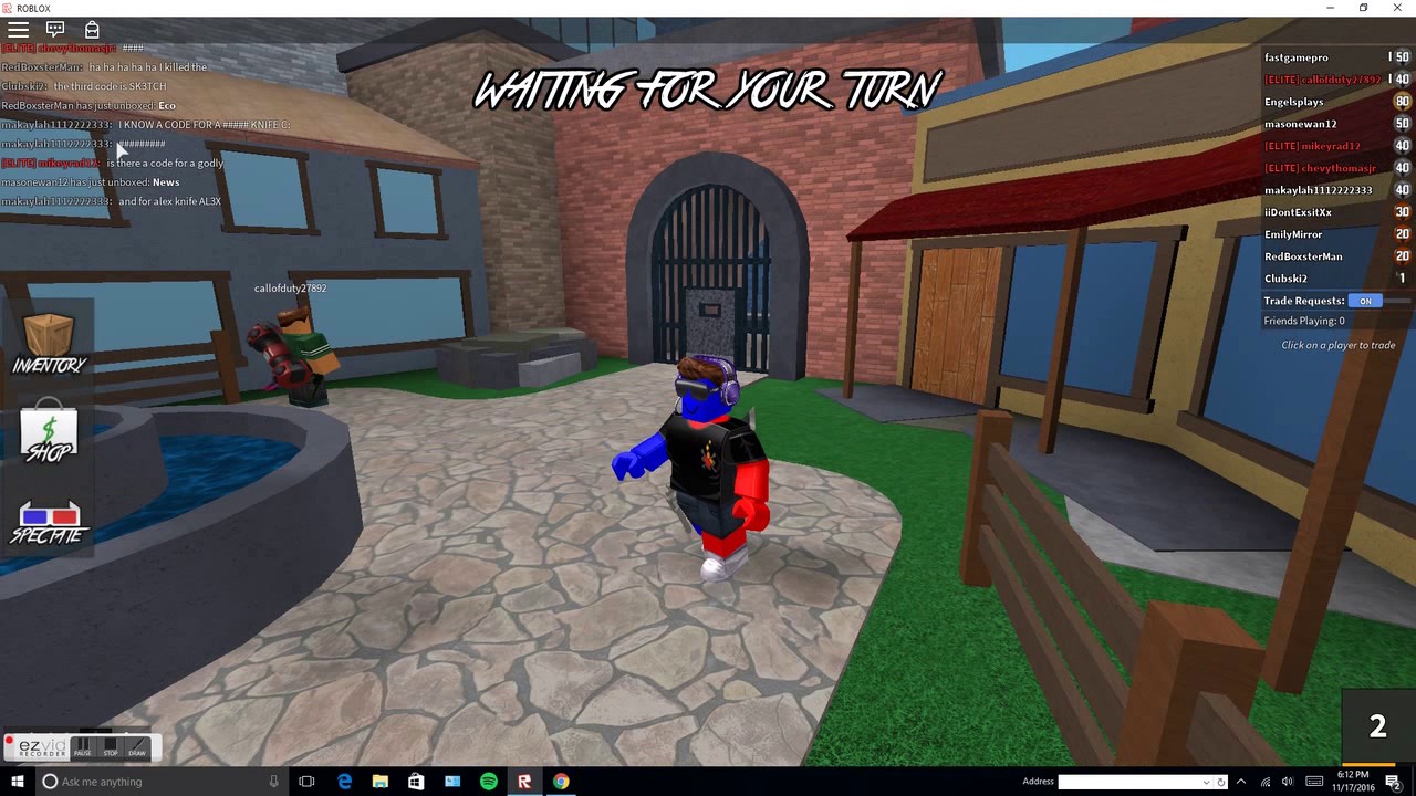 Roblox Murder Mystery 2 How To Get The Youtuber Knifes - YouTube