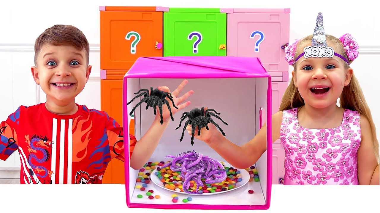 Diana and Roma are looking for keys to get toys YouTube