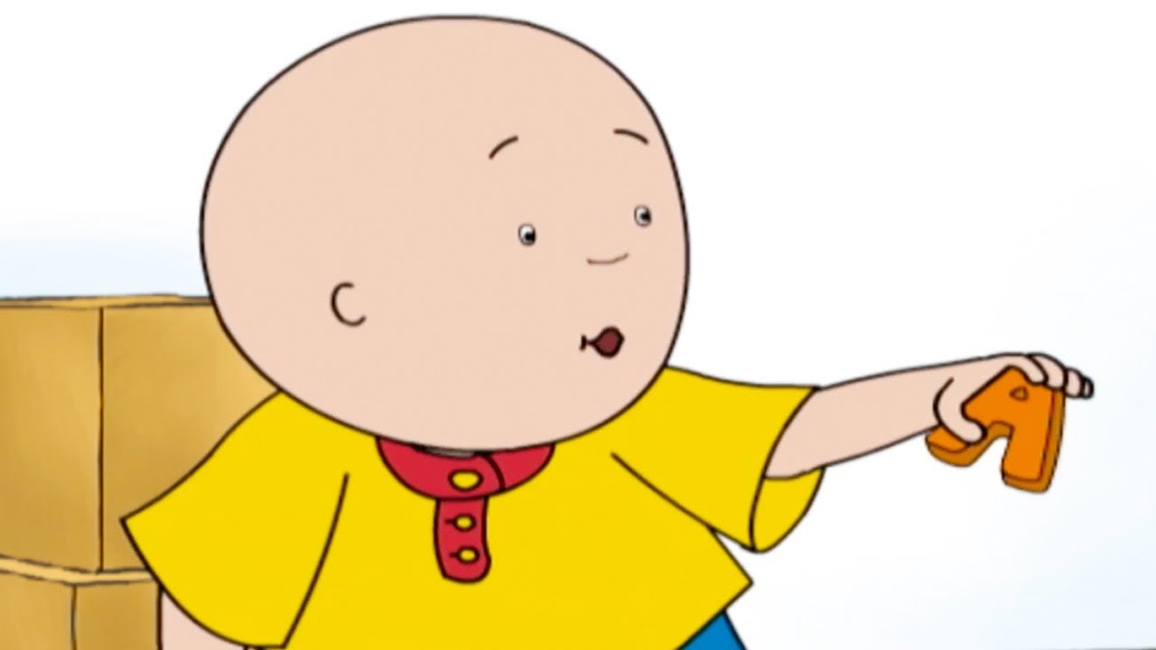 Caillou y el Alfabeto | Caillou en Español Castellano