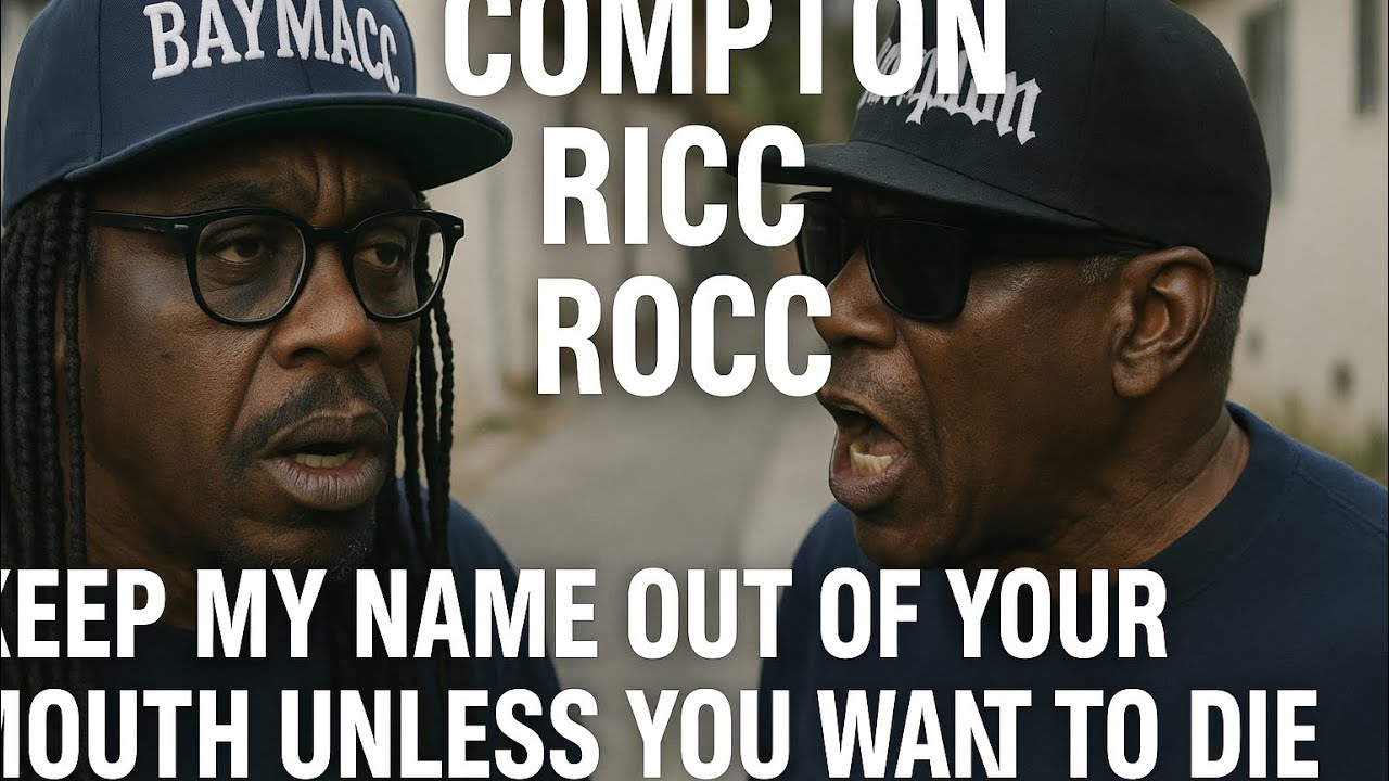 COMPTON RICC ROCC SENDS THREATS AT SPIDER LOC: KEEP MY NAME OUT YOUR ...