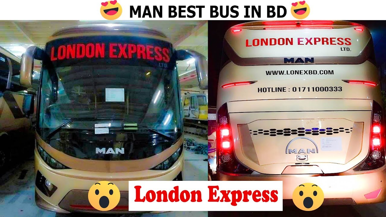 London Express Man Bi Axle New Bus In Bd