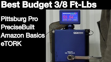 Testing 3/8 Ft-Lbs Torque Wrenches
