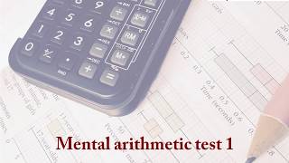 QTS numeracy  - Practice Test 1 -  Mental Arithmetic Revision