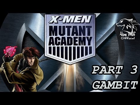 Видео: Прохождение X-Men Mutant Academy #3 - Гамбит