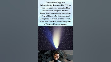 Comet Hale-Bopp was sent over EMAIL?!
