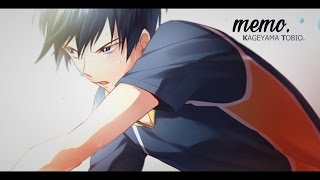 Memo. Kageyama Tobio