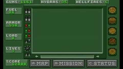 Desert Strike - Sega Genesis