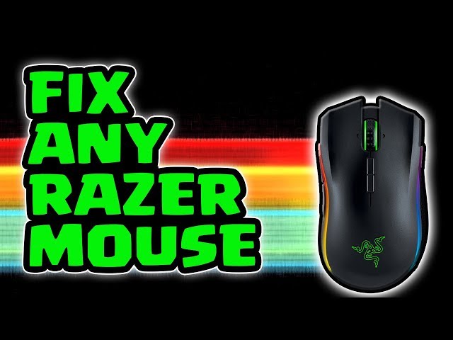 How to fix any Razer mouse! | Fix Lag, freezing, Shutting Down, & Synapse on  Razer mice! (Tutorial) - YouTube
